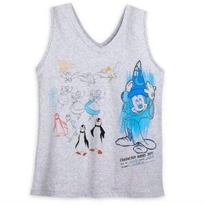 Disney Gray Ink & Paint Fantasia Graphic Tee